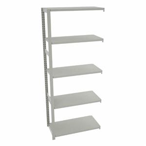 TENNSCO TO-5-3618-7 Boltless Shelving, Add-On, Medium-Duty, 36 Inch x 18 in, 90 Inch Overall Height, 5 Shelves | CU6FYP 45UW26