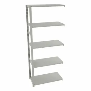 TENNSCO TO-5-3618-7 Boltless Shelving, Add-On, Medium-Duty, 36 Inch x 18 in, 90 Inch Overall Height, 5 Shelves | CU6FYP 45UW26