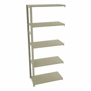 TENNSCO TO-5-3618-7 Boltless Shelving, Add-On, Medium-Duty, 36 Inch x 18 in, 90 Inch Overall Height, 5 Shelves | CU6FYQ 45UW56