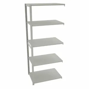 TENNSCO TO-5-3624-7 Boltless Shelving, Add-On, Medium-Duty, 36 Inch x 24 in, 90 Inch Overall Height, 5 Shelves | CU6FYW 45UW28