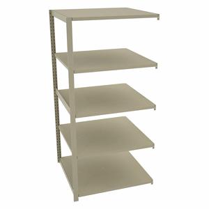 TENNSCO TO-5-3636-6 Boltless Shelving, Add-On, Medium-Duty, 36 Inch x 36 in, 78 Inch Overall Height, 5 Shelves | CU6FYX 45UW59