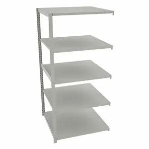 TENNSCO TO-5-3636-6 Boltless Shelving, Add-On, Medium-Duty, 36 Inch x 36 in, 78 Inch Overall Height, 5 Shelves | CU6FYY 45UW29