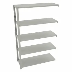 TENNSCO TO-5-4818-6 Boltless Shelving, Add-On, Medium-Duty, 48 Inch x 18 in, 78 Inch Overall Height, 5 Shelves | CU6FZC 45UW31