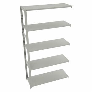 TENNSCO TO-5-4818-7 Boltless Shelving, Add-On, Medium-Duty, 48 Inch x 18 in, 90 Inch Overall Height, 5 Shelves | CU6FZH 45UW32