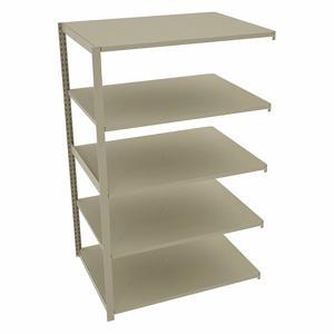 TENNSCO TO-5-4836-6 Boltless Shelving, Add-On, Medium-Duty, 48 Inch x 36 in, 78 Inch Overall Height, 5 Shelves | CU6FZP 45UW65