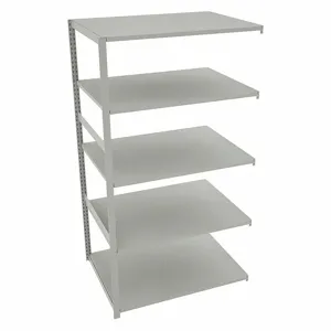 TENNSCO TO-5-4836-7 Boltless Shelving, Add-On, Medium-Duty, 48 Inch x 36 in, 90 Inch Overall Height, 5 Shelves | CU6FZR 45UW36