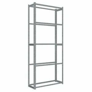 TENNSCO ZA7-3612S-5 Boltless Shelving, Starter, Light-Duty, 36 Inch x 12 in, 84 Inch Overall Height, 5 Shelves | CU6GCF 36K401