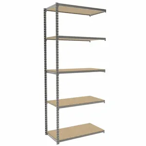 TENNSCO ZA7-3618A-5D Boltless Shelving, Add-On, Light-Duty, 36 Inch x 18 in, 84 Inch Overall Height, 5 Shelves | CU6FXY 36K433