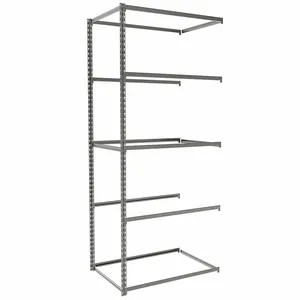 TENNSCO ZA7-3624A-5D Boltless Shelving, Add-On, Light-Duty, 36 Inch x 24 in, 84 Inch Overall Height, 5 Shelves | CU6FXZ 36K435