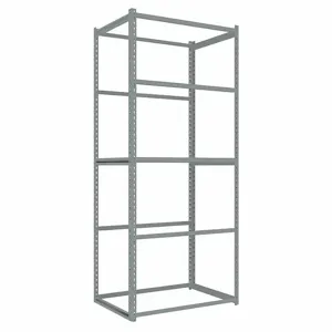 TENNSCO ZA7-3624S-5 Boltless Shelving, Starter, Light-Duty, 36 Inch x 24 in, 84 Inch Overall Height, 5 Shelves | CU6GCJ 36K410