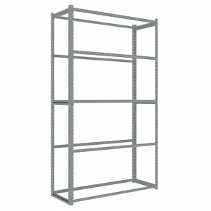 TENNSCO ZA7-4818S-5 Boltless Shelving, Starter, Light-Duty, 48 Inch x 18 in, 84 Inch Overall Height, 5 Shelves | CU6GCP 36K414