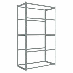 TENNSCO ZA7-4824S-5 Boltless Shelving, Starter, Light-Duty, 48 Inch x 24 in, 84 Inch Overall Height, 5 Shelves | CU6GCQ 36K416