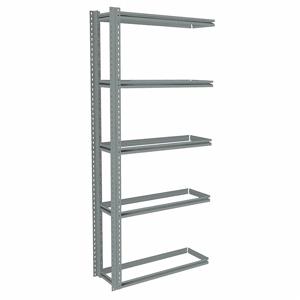 TENNSCO ZB7-3612A-5 Boltless Shelving, Add-On, Medium-Duty, 36 Inch x 12 in, 84 Inch Overall Height, 5 Shelves | CU6FYJ 36K395