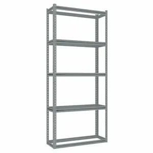 TENNSCO ZB7-3612S-5 Boltless Shelving, Starter, Medium-Duty, 36 Inch x 12 in, 84 Inch Height, 5 Shelves | CU6GCR 36K394