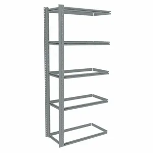 TENNSCO ZB7-3618A-5 Boltless Shelving, Add-On, Medium-Duty, 36 Inch x 18 in, 84 Inch Overall Height, 5 Shelves | CU6FYN 36K397