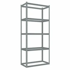 TENNSCO ZB7-3618S-5 Boltless Shelving, Starter, Medium-Duty, 36 Inch x 18 in, 84 Inch Height, 5 Shelves | CU6GCV 36K396