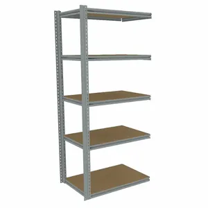 TENNSCO ZB7-3624A-5D Boltless Shelving, Add-On, Medium-Duty, 36 Inch x 24 in, 84 Inch Overall Height, 5 Shelves | CU6FYU 36K422