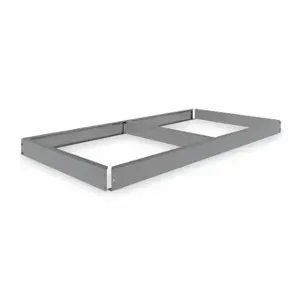 TENNSCO ZKH-4824 Shelf, 48 Inch X 24 Inch Size, 2500 Lb Load Capacity, Gray | CV2QZF 4UZ34