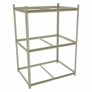 TENNSCO ZKMS-423060 Boltless Shelving, Starter, Medium-Duty, 42 Inch x 30 in, 60 Inch Height, 3 Shelves | CU6GEE 4TV88