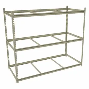 TENNSCO ZKMS-693060 Boltless Shelving, Starter, Medium-Duty, 69 Inch x 30 in, 60 Inch Height, 3 Shelves | CU6GEC 4UZ33