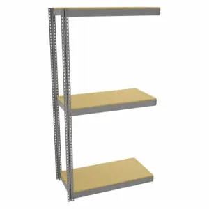 TENNSCO ZLC7-4824A-3D Boltless Shelving, Add-On, Heavy-Duty, 48 Inch x 24 in, 84 Inch Overall Height, 3 Shelves | CU6FVG 36K283