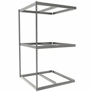 TENNSCO ZLC7-4848A-3 Boltless Shelving, Add-On, Heavy-Duty, 48 Inch x 48 in, 84 Inch Overall Height, 3 Shelves | CU6FVQ 36K221