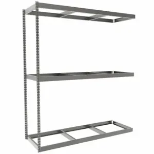 TENNSCO ZLC7-7224A-3 Boltless Shelving, Add-On, Heavy-Duty, 72 Inch x 24 in, 84 Inch Overall Height, 3 Shelves | CU6FWC 36K231