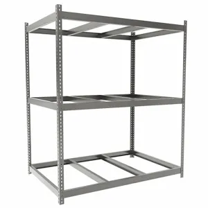 TENNSCO ZLC7-7248S-3 Boltless Shelving, Starter, Heavy-Duty, 72 Inch x 48 in, 84 Inch Overall Height, 3 Shelves | CU6GBJ 36K234