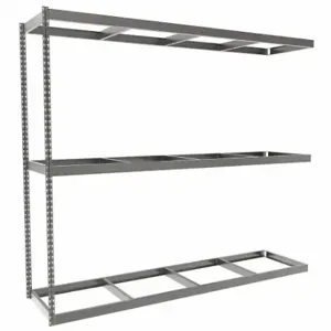 TENNSCO ZLC7-9624A-3 Boltless Shelving, Add-On, Heavy-Duty, 96 Inch x 24 in, 84 Inch Overall Height, 3 Shelves | CU6GEU 36K249