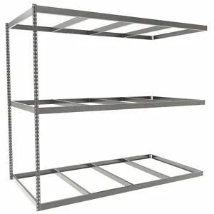 TENNSCO ZLC7-9648A-3 Boltless Shelving, Add-On, Heavy-Duty, 96 Inch x 48 in, 84 Inch Overall Height, 3 Shelves | CU6FXQ 36K253