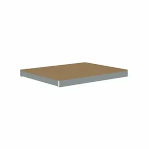 TENNSCO ZLCS-4836D Shelf, 48 Inch X 36 Inch Size, 2500 Lb Load Capacity, Particleboard, Gray | CV2QZP 36K267