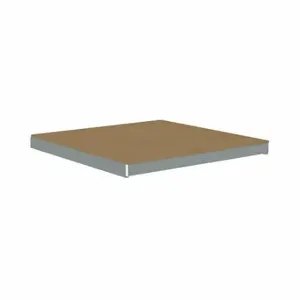 TENNSCO ZLCS-4848D Shelf, 48 Inch X 48 Inch Size, 2500 Lb Load Capacity, Particleboard, Gray | CV2QZW 36K268