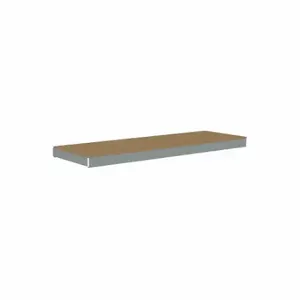 TENNSCO ZLCS-7224D Shelf, 72 Inch x 24 Inch Size, 2000 Lb Load Capacity, Particleboard, Gray | CV2QZX 36K272