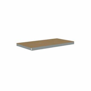 TENNSCO ZLCS-7236D Shelf, 72 Inch x 36 Inch Size, 2000 Lb Load Capacity, Particleboard, Gray | CV2RAA 36K273