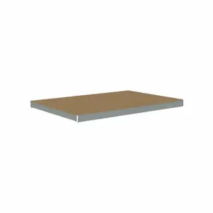 TENNSCO ZLCS-7248D Shelf, 72 Inch x 48 Inch Size, 2000 Lb Load Capacity, Particleboard, Gray | CV2RAD 36K274