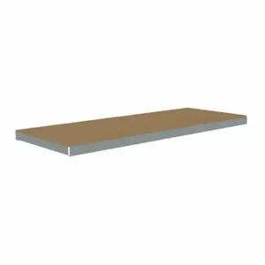 TENNSCO ZLCS-9636D Shelf, 96 Inch x 36 Inch Size, 600 Lb Load Capacity, Particleboard, Gray | CV2RAN 36K279