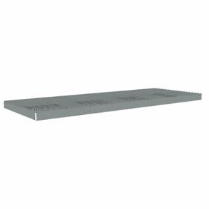TENNSCO ZLCS-9636W Shelf, 96 Inch x 36 Inch Size, 600 Lb Load Capacity, Steel, 5 Ga Decking, Gray | CV2RAP 36K389