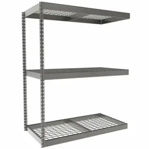 TENNSCO ZLE5-4824A-3W Boltless Shelving, Add-On, Heavy-Duty, 48 Inch x 24 in, 60 Inch Overall Height, 3 Shelves | CU6FVE 36K333