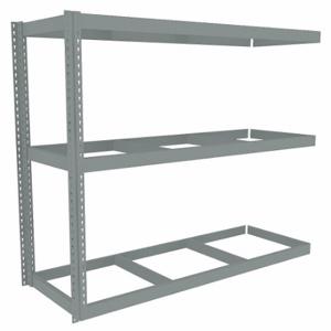 TENNSCO ZLE5-7224A-3 Boltless Shelving, Add-On, Heavy-Duty, 72 Inch x 24 in, 60 Inch Overall Height, 3 Shelves | CU6FVW 36K237