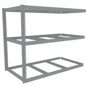 TENNSCO ZLE5-7236A-3 Boltless Shelving, Add-On, Heavy-Duty, 72 Inch x 36 in, 60 Inch Overall Height, 3 Shelves | CU6GET 36K239