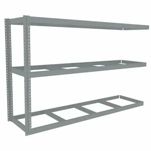 TENNSCO ZLE5-9624A-3 Boltless Shelving, Add-On, Heavy-Duty, 96 Inch x 24 in, 60 Inch Overall Height, 3 Shelves | CU6FWZ 36K255