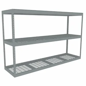 TENNSCO ZLE5-9624S-3W Boltless Shelving, Starter, Heavy-Duty, 96 Inch x 24 in, 60 Inch Overall Height, 3 Shelves | CU6GBN 36K364