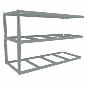 TENNSCO ZLE5-9636A-3 Boltless Shelving, Add-On, Heavy-Duty, 96 Inch x 36 in, 60 Inch Overall Height, 3 Shelves | CU6FXF 36K257
