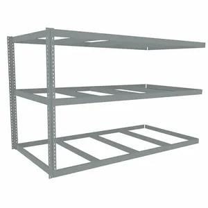 TENNSCO ZLE5-9648A-3 Boltless Shelving, Add-On, Heavy-Duty, 96 Inch x 48 in, 60 Inch Overall Height, 3 Shelves | CU6FXP 36K259