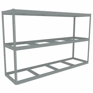 TENNSCO ZLE5-9648S-3 Boltless Shelving, Starter, Heavy-Duty, 96 Inch x 48 in, 60 Inch Overall Height, 3 Shelves | CU6GCB 36K254