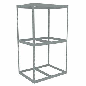 TENNSCO ZLE7-4836S-3 Boltless Shelving, Starter, Heavy-Duty, 48 Inch x 36 in, 84 Inch Overall Height, 3 Shelves | CU6GAB 36K226