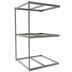 TENNSCO ZLE7-4848A-3 Boltless Shelving, Add-On, Heavy-Duty, 48 Inch x 48 in, 84 Inch Overall Height, 3 Shelves | CU6FVU 36K229