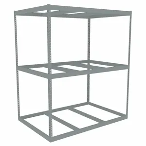 TENNSCO ZLE7-7248S-3 Boltless Shelving, Starter, Heavy-Duty, 72 Inch x 48 in, 84 Inch Overall Height, 3 Shelves | CU6GBL 36K246