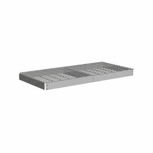 TENNSCO ZLES-4824W Shelf, 48 Inch X 24 Inch Size, 2250 Lb Load Capacity, Steel, 5 Ga Decking, Gray | CV2RAV 36K379