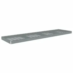 TENNSCO ZLES-9624W Shelf, 96 Inch x 24 Inch Size, 250 Lb Load Capacity, Steel, 5 Ga Decking, Gray | CV2RAG 36K391